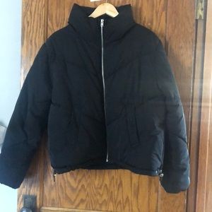 Black H&M puffer